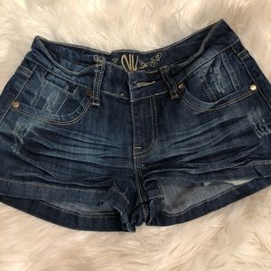 Denim shorts!